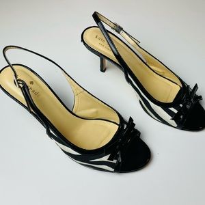 Kate Spade Women's Beautiful Cute Slingback Bowtie Pump Heels Size 7.5B